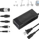 42V 2A Electric Scooter Charger 5 in1 Plugs Universal,for 36V Electric Scooter Ebike Lithium Batteryfor Jetson,Razor,Swagtron,Bird,Gotrax,Segway