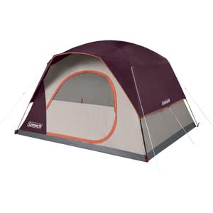 Coleman Skydome Tent with 5 Minute Setup, 2/4/6/8-Person Weatherproof Tent with Rainfly & Carry Bag, 20% More Headroom Than Traditional Canopies, PFAS-Free