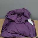 Amazon Basics Lightweight Super Soft, Comfortable, Breathable, Wrinkle Resistant Microfiber 4 Piece Bed Sheet Set with 14-Inch Deep Pockets, Queen, Plum, Solid