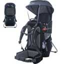 WIPHA Ultralight Toddler Hiking Baby Carrier Backpack with Sunshade, Black