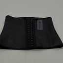 YIANNA Waist Trainer for Women Latex Underbust Waist Corsets Cincher Hourglass Body Shaper 4 Hooks, L