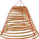 Hanging Citronella Incense Coil - Long Lasting 36 Hours Burn,5 Pack (7")
