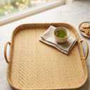 Infuse 1 Rectangular Bamboo Tray 15x15 Inch