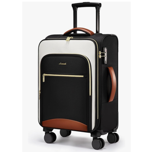 LOVEVOOK Carry On Luggage 22x14x9 Airline Approved, 20 Inch Softside Suitcases with Wheels, Lightweight Spinner Carry on Suitcase with TSA Lock, Water-Resistant Large Capacity Luggage for Travel LOVEVOOK Carry On Luggage 22x14x9 Airline Approved, 20 Inch Softside Suitcases with Wheels, Lightweight Spinner Carry on Suitcase with TSA Lock, Water-Resistant Large Capacity Luggage for Travel