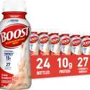 BOOST Original Ready to Drink Nutritional Drink, Creamy Strawberry, 8 fl oz (Pack of 24) BB 26/09/2026
