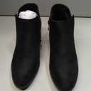 DREAM PAIRS Women's Ankle Boots Low Chunky Heel Comfortable Short Fall Booties Shoes, Size 8.5 