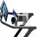 SELINA Tread Laptop Tray Compatible with the New Peloton Tread - Desk Attachment Specifically Designed for Your Peloton Tread - Walk While You Work With A Sturdy Treadmill Tray - Dedicated Phone Holde