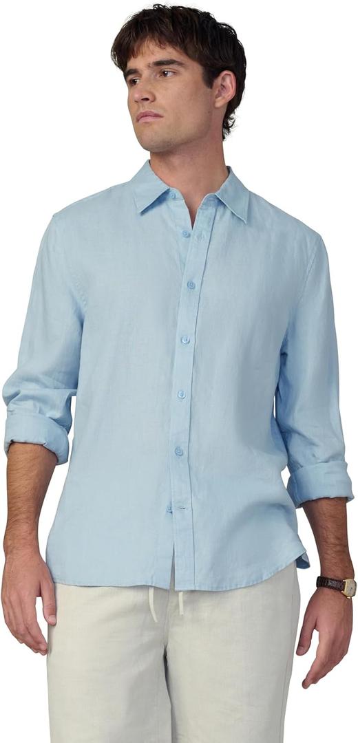 Joe's Mens Jakob Linen Shirt (XX-Large)