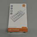 USB C Charger Block 10-Port USB-C Charging Station 6 USBC Ports & 4 USB-A Ports Total 50W USB Power Strip for Multi Devices for iPhone 16 17 15 14 13 12 Se, Galaxy, Pixel, Tablet, Camera, Headphones