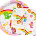 Silver Buffalo Care Bears Featuring Grumpy, Good Luck, Tenderheart, Love-A-Lot, Friend, Cheer, and Birthday 32 Pack Partyware Disposable Paper Plates and Napkins
