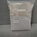 INLINAS Beige Blackout Curtains with Sheer Overlay - Grommet Top Thermal and Noise Reduction Panels for Bedroom and Living Room Light Blocking and Energy Saving, 52 x 84 Inches, Set of 2