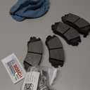 BOSCH BE924H Blue Ceramic Disc Brake Pad Set With Hardware - Compatible With Select Hyundai Azera, Elantra, Sonata, Tiburon, Tucson; Kia Amanti, Magentis, Optima, Soul, Sportage; FRONT