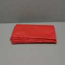Smiry Disposable Table Cloth - 6 Pack, 54 x 108 Inch Waterproof Rectangle Tablecloths for Parties, Decorative Plastic Table Cover, Leakproof & Sturdy, Red