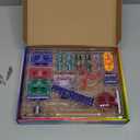 Snap Circuits Jr. SC-100 Electronics Exploration Kit, Over 100 Projects, Full Color Project Manual, 28 Parts, STEM Educational Toy for Kids 8 +