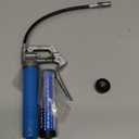 KRETLAW Mini Grease Gun (3000PSI) with Double 3oz Cartridge Grease and 12'' Flex Hose, Reinforced Coupler for Automotive,Marine