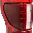 LED Tail Light W/Blind Spot Compatible With 2020-2022 Ford F250 F350 Super Duty Left Driver Side Taillight Replace LC3Z13405E
