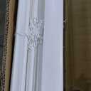 DEZ FURNISHINGS Cordless 1" Mini Blind, 71" W x 64" H, Pearl White