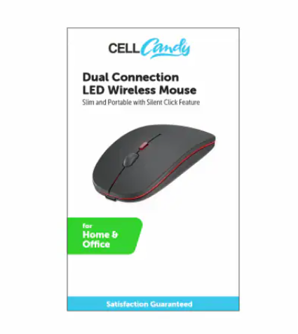 CellCandy Dual Connection Led Wireless Mouse