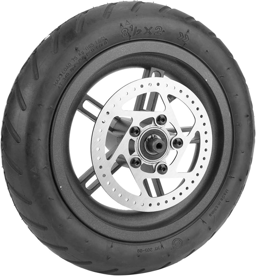 Pwshymi Electric Scooter Wheel Rear Tire Disc Brake Replacement Compatible With M365 Electric Bike Mountain Bike Parts