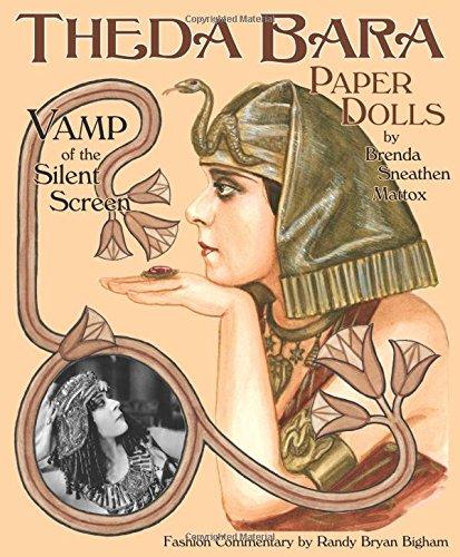 Theda Bara Paper Dolls: Vamp of the Silent Screen (Paperback)