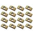 12pcs 30mm M8 Half Moon Nuts Washer Spacer Furniture Hardware Accessories for Furniture Connect