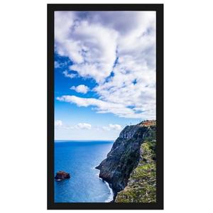 MENNTHUI 10x22 Black Picture Frame, Wall Mounting Horizontally or Vertically, Decoration for Photos, Paintings, Posters, Artwork
