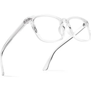 Pro Acme Non-prescription Glasses Clear Frame Glasses for Women Men (A1 | Transparent)