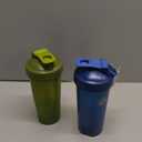 BlenderBottle Classic Shaker Bottle Perfect for Protein Shakes and Pre Workout, 28-Ounce (Pack of 2), Moss and Navy