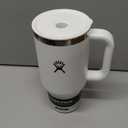 Hydro Flask 32 Oz Travel Tumbler with Handle, Lid and Straw - Insulated Stainless Steel in 32 Oz White