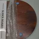 Bamboo Mixer Slider Compatible with Kitchen aid Bowl Lift 5-8 Qt Stand Mixer - Kitchen Countertop Storage Mover Sliding Caddy for Kitchen Aid 5-8 Qt Mixer (5-8 Qt - Brown)