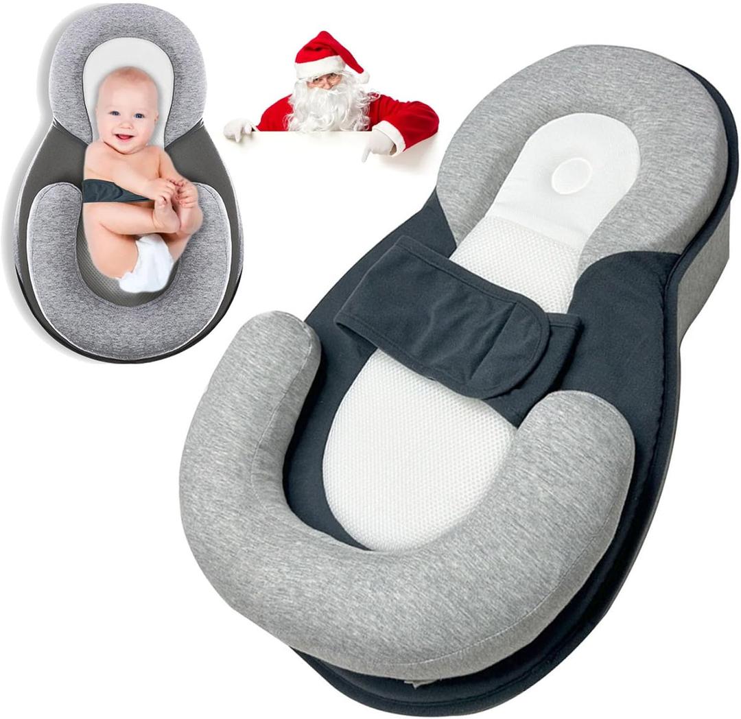 Removable Baby Feeding Support Pillow,Supervised Awake-Time Infant Cushion with Detachable Design