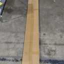 Yuzzy Wood Panels for Wall and Ceiling - 108 x 11 Inch Wood Slat Acoustic Panels 2 PCS - Modern Sound Absorbing Wall Panels for Interior Wall Decor for Home, Office, Studio - Rustic Walnut