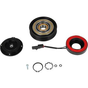 ECCPP A/C Compressor Clutch 2003-2008 Fit for Dodge for Ram 1500 2500 3500 4000 5.7L AC Compressor Clutch Assembly Kit Pulley Coil Set