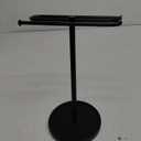 Towel Holder Stand, Stainless Steel Hand Towel Holder Rack for Bathroom Countertop, S-Shape Free Standing Towel Bar Holds 2 Towels for Kitchen Countertop, Black (14 inch)