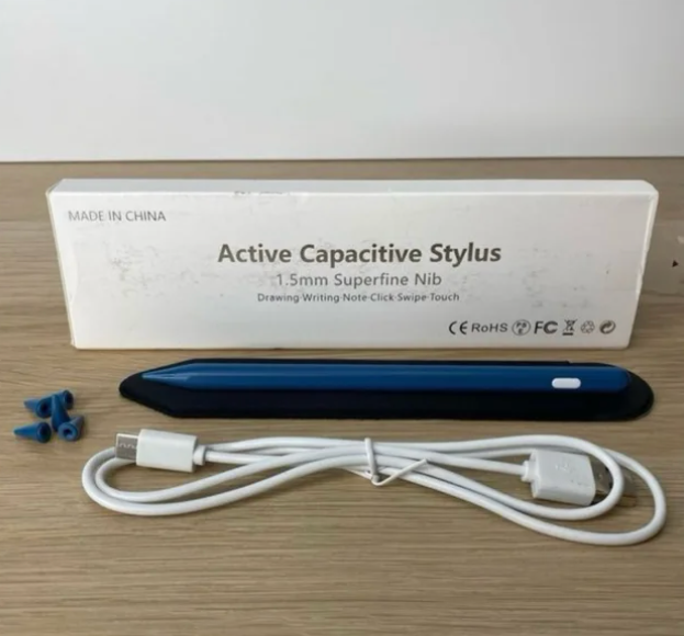Active Capacitive Stylus 1.5mm Superfine Nib