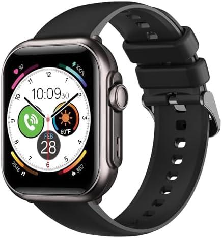 Smart Watches for Men Fitness Tracker: 1.85" Smart watch with 1000 mAh 100 Day+Battery Life Make/Recive Call Heart Rate Blood Pressure SpO2 Sleep Monitor 120+ Sport Mode 5ATM for iPhone Android Phones