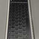 seenda Bluetooth Keyboard and Mouse Combo for Mac, SKM64-2 Rechargeable Slim Wireless Keyboard Mouse Compact, 3 Multi-Device Connection, Compatible for Mac, MacBook Pro/Air, iPad, Black Gray