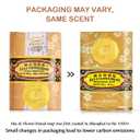 Bee & Flower Soap Bar Sandalwood Soap Valentines Day Gifts for Her Moisturizing Bath Soap Bars Nourishes Your Skin 4.4 oz(Pack of 4)