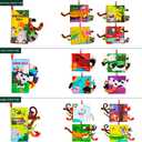 beiens Baby Books Toys, Touch and Feel Cloth Crinkle Soft Books, Toys for 0-3-6-12-18 Months Infant Newborn Baby Boy Girl Shower Gifts Set, Sensory Learning Stroller Toys (3PCS)