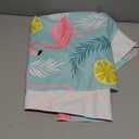 Pink Flamingo Oversized Beach Towel,Pineapples Lightweight Quick Dry Beach Towels for Adult,Extra Large Sand Free Thin Absorbent Towel for Travel Sports Swim Beach Yoga Camping,29.5 X 59