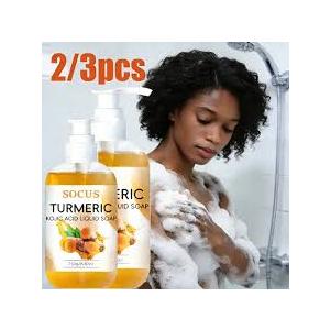 Socus Turmeric Kojic Acid Liquid Soap, 250 g