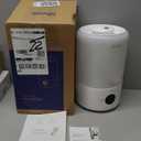 LEVOIT Smart Cool Mist Top Fill Humidifiers for Bedroom with Sensor, Auto Humidity Setting, APP & Voice Control, Essential Oil Diffuser, Ultra Quiet Operation, Super Easy Top Fill, 3L, White