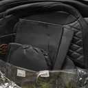 Umbrauto Seat Covers for Ford F150| Waterproof Faux Leather Pickup Truck Seatcovers for 2015-2024 Ford F150 SuperCrew/ 2017-2024 F250 F350 F450 Super Duty Crew Cab XL XLT Lariat King Ranch Platinum (Front Pair, Black)