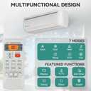 YITAHOME 12000 BTU Mini Split AC/Heating System 220V 17.5 SEER2