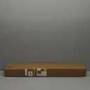 Cordless Bamboo Roman Shades for Windows, Blinds Size (30 1/2" W  48" H) Colour (BDP-Driftwood) Fits Windows (30 3/4" W  48" H)
