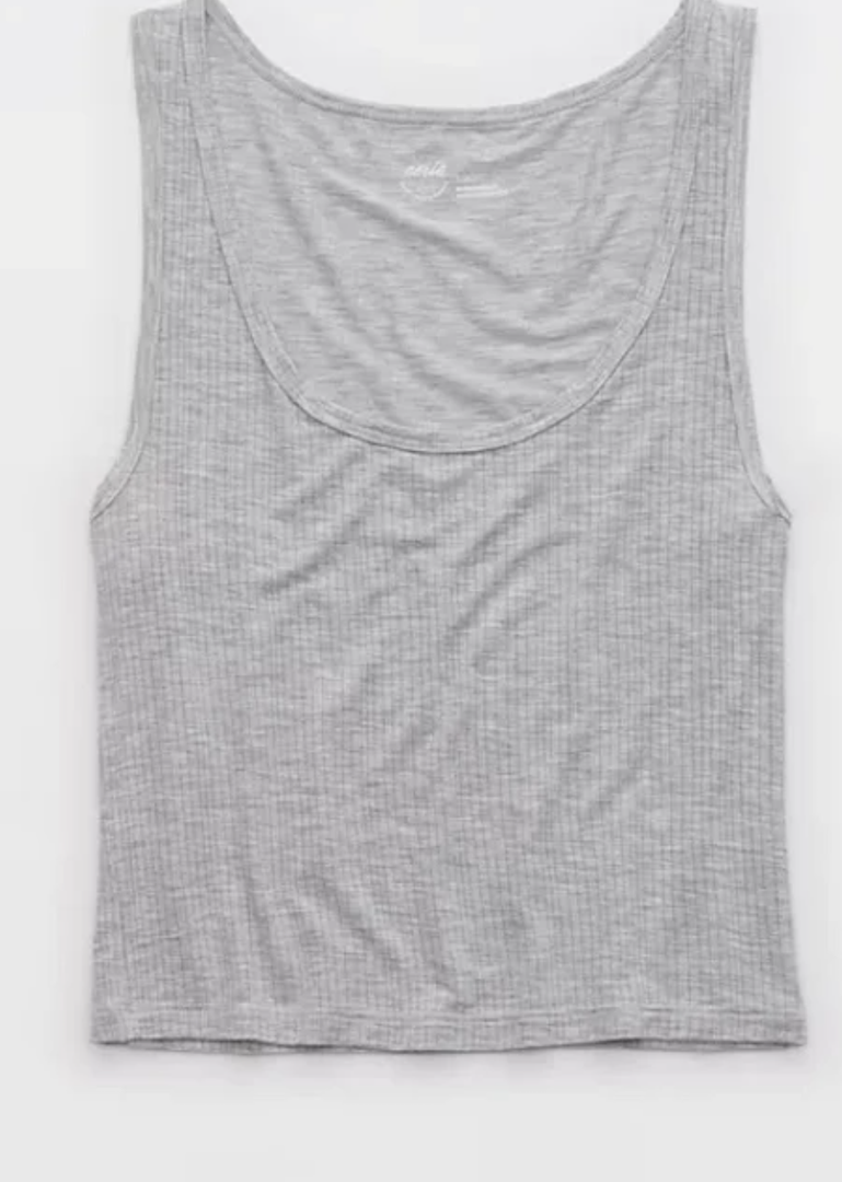 Aerie Superchill® Modal Rib Tank Top Size M