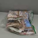 Kate Christmas Candy Cane Retro Arched Window White Snow Gifts Backdrop Photo Background Studio Props,7x5ft