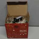 Ollny Christmas Lights Outdoor 800LED 262FT, Warm White Plug in Fairy Light with Remote, 8 Modes Waterproof Timers Dimmable LED String Lights for Indoor House Outside Bedroom Patio Balcony