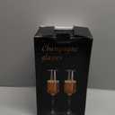 Mr and Mrs Champagne Flutes, Wedding Champagne Flutes Glass 9 oz, Champagne Glasses Set of 2, Bride and Groom Champagne Glasses, Mr and Mrs Gifts, Wedding Gifts Dishwasher Cleaning Christmas