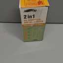 Olive Oil Dispenser and Oil Sprayer 16oz/470ml Glass Light-Proof Oil Pourer for Kitchen, Air Fryer, Cooking, Salad, and BBQ (Black/0Green